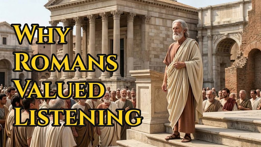 Why Romans Valued Listening So Much